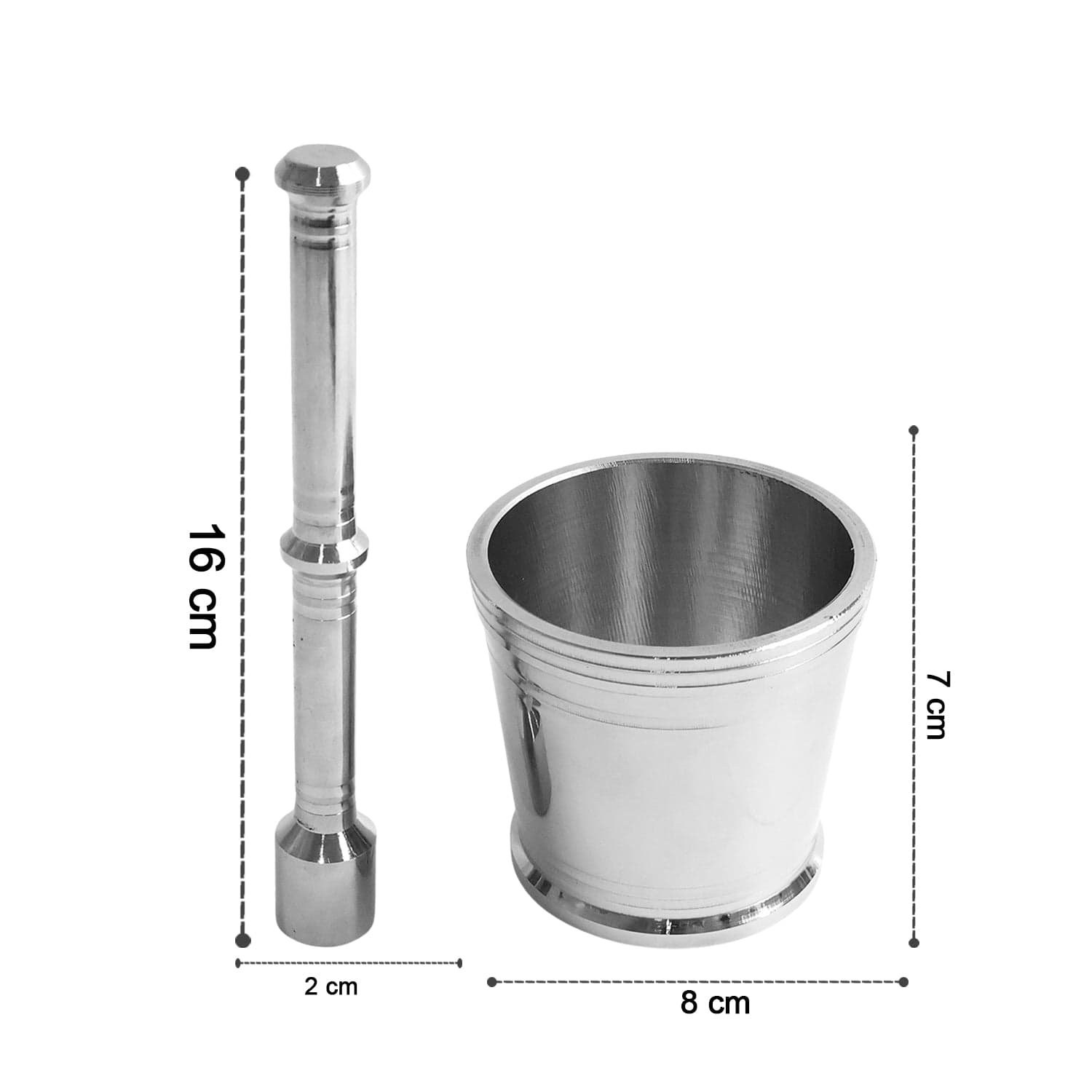 Ss Mortar N Pestle 2Pc thumbnail 3