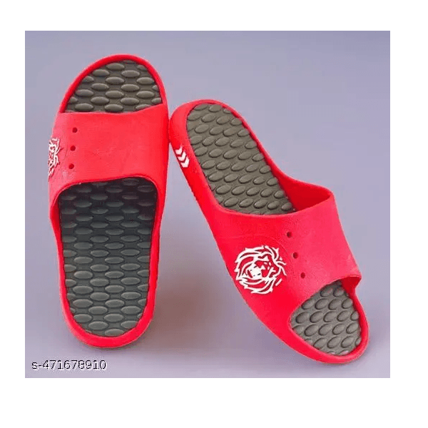 LIFEO BRAND NEW RED FLIP FLOPS, SLIPPER, SLIDER, FOR MEN & BOYS thumbnail 2