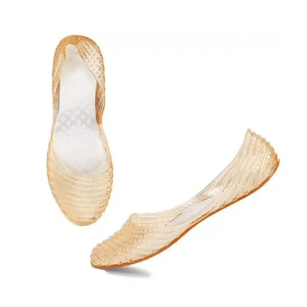 LIFEO GOLD Rain Bellies and Casual Belly | Comfortable Light Weight Bellies for Girls and Women | Daily wear | Rubber thumbnail 2