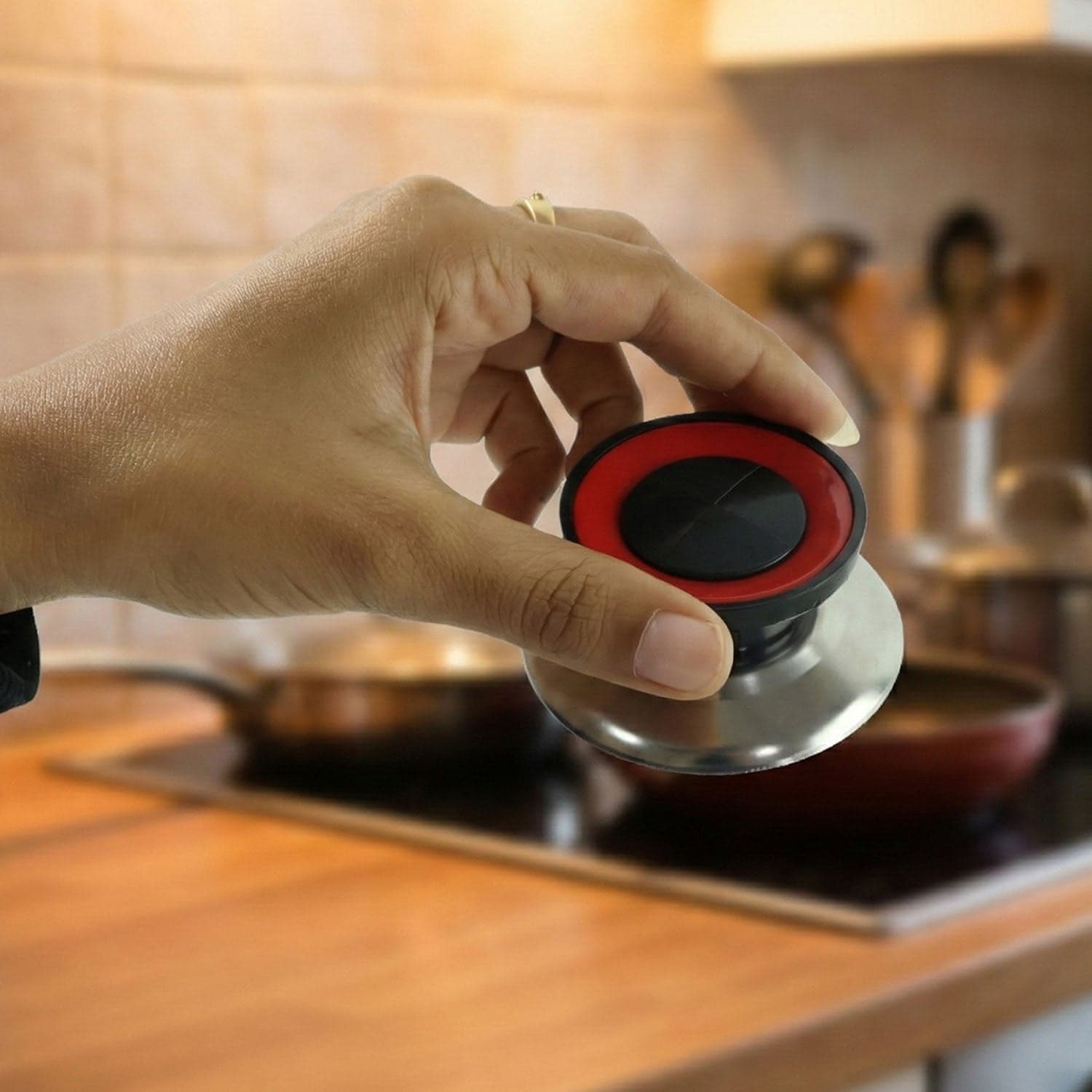 Pressure Cooker Lid Knob the Heat-Resistant Replacement Handle for Pots and Pans thumbnail 3