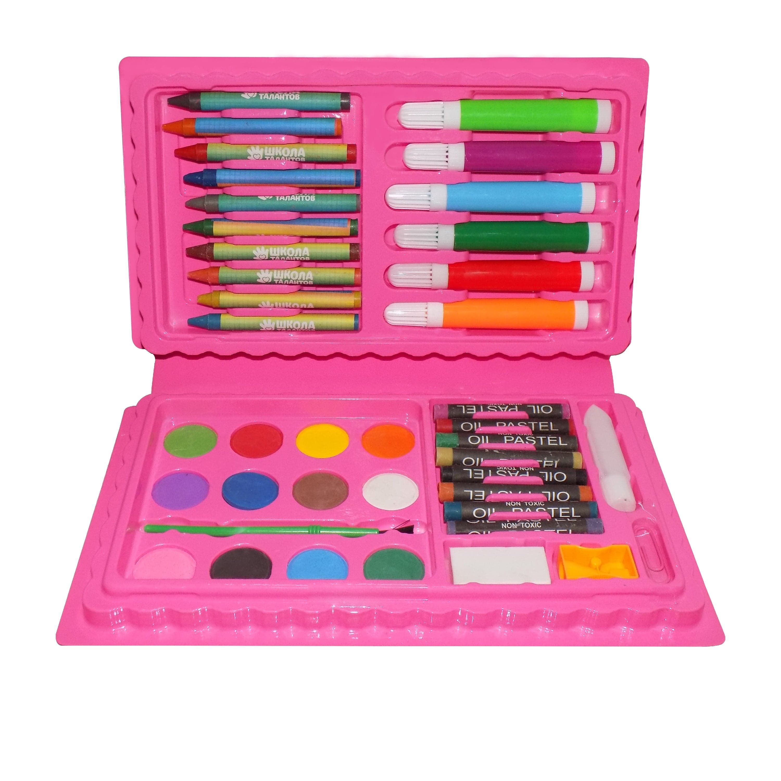 Coloring Combo Colors Box Color Pencil, Crayons, Water Color, Sketch Pens Set of 42 thumbnail 5