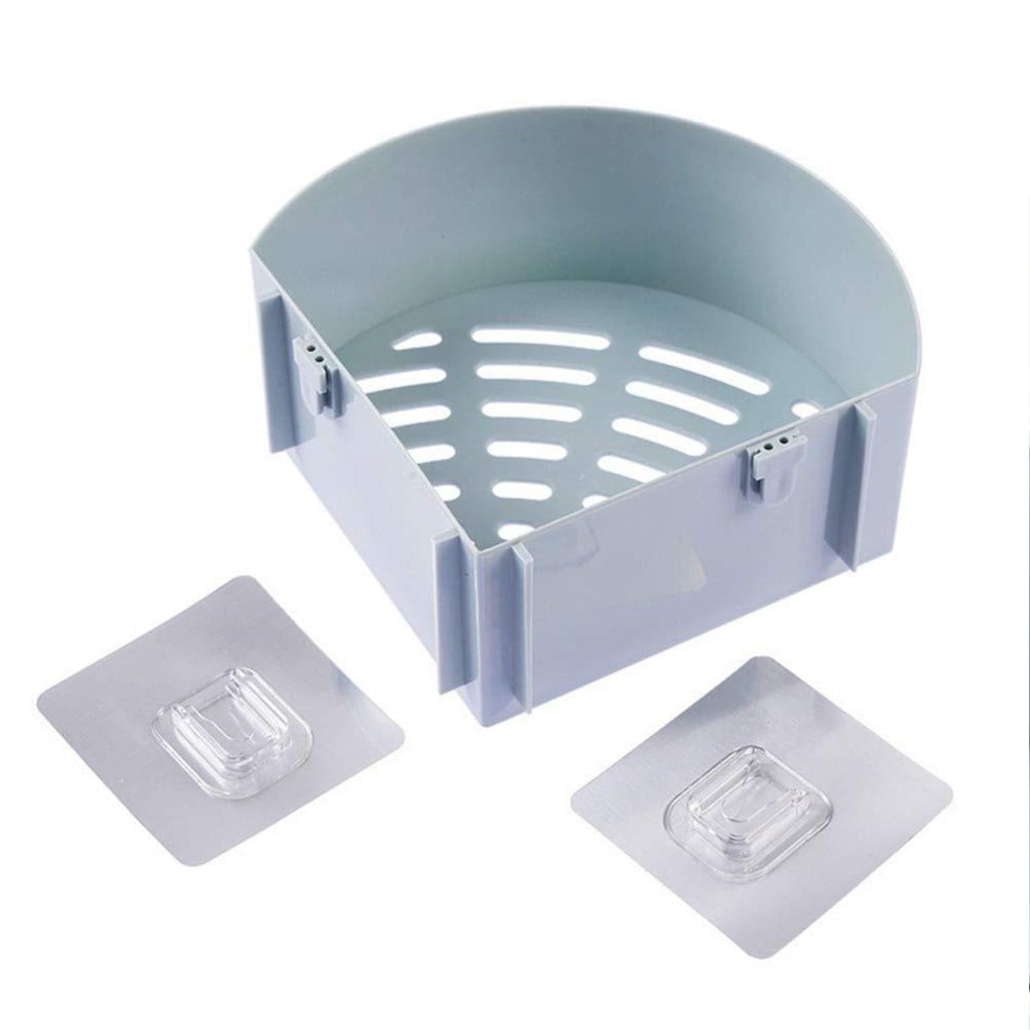 Plastic Multipurpose Kitchen Bathroom Shelf Wall Holder Storage Rack (Loose Pack) thumbnail 6