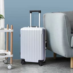 Trolley Bag for Men & Women, Multi Color, Set of 2 (Big & Small)
