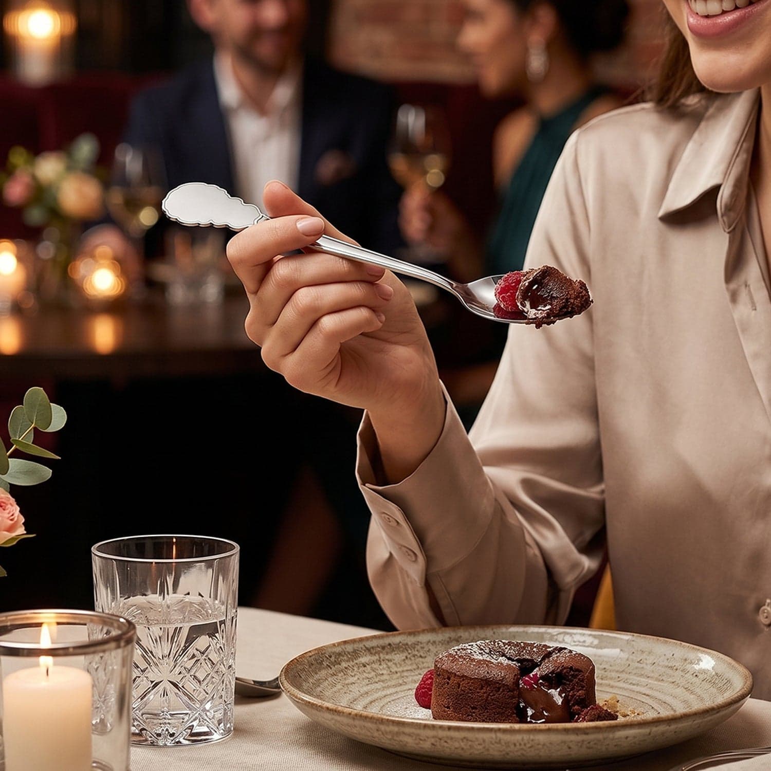 Stainless Steel Dinner Spoon the Elegant Carved Handle for Daily Use thumbnail 7