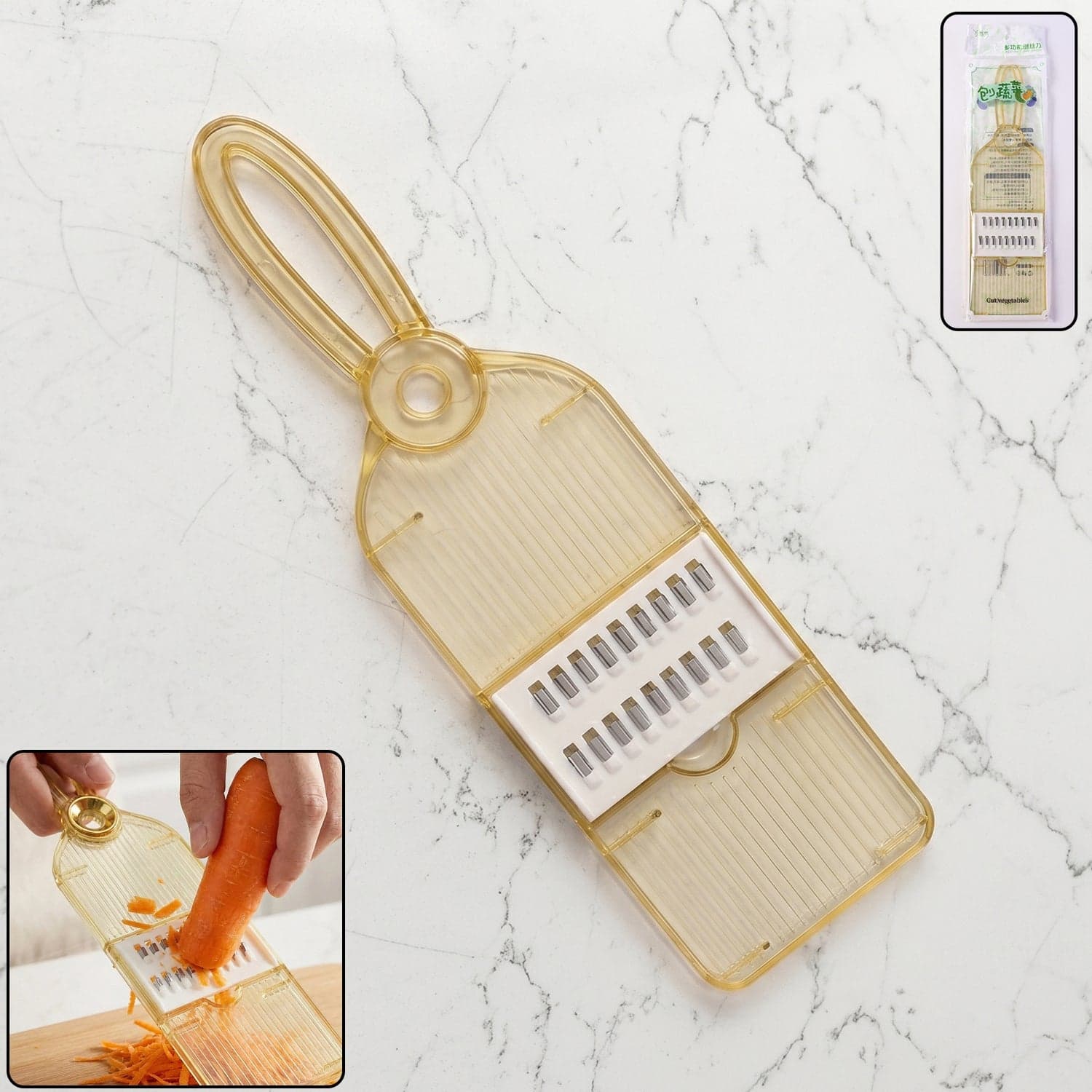Handheld Vegetable Cutter the Quick & Easy Kitchen Chopping Tool thumbnail 1