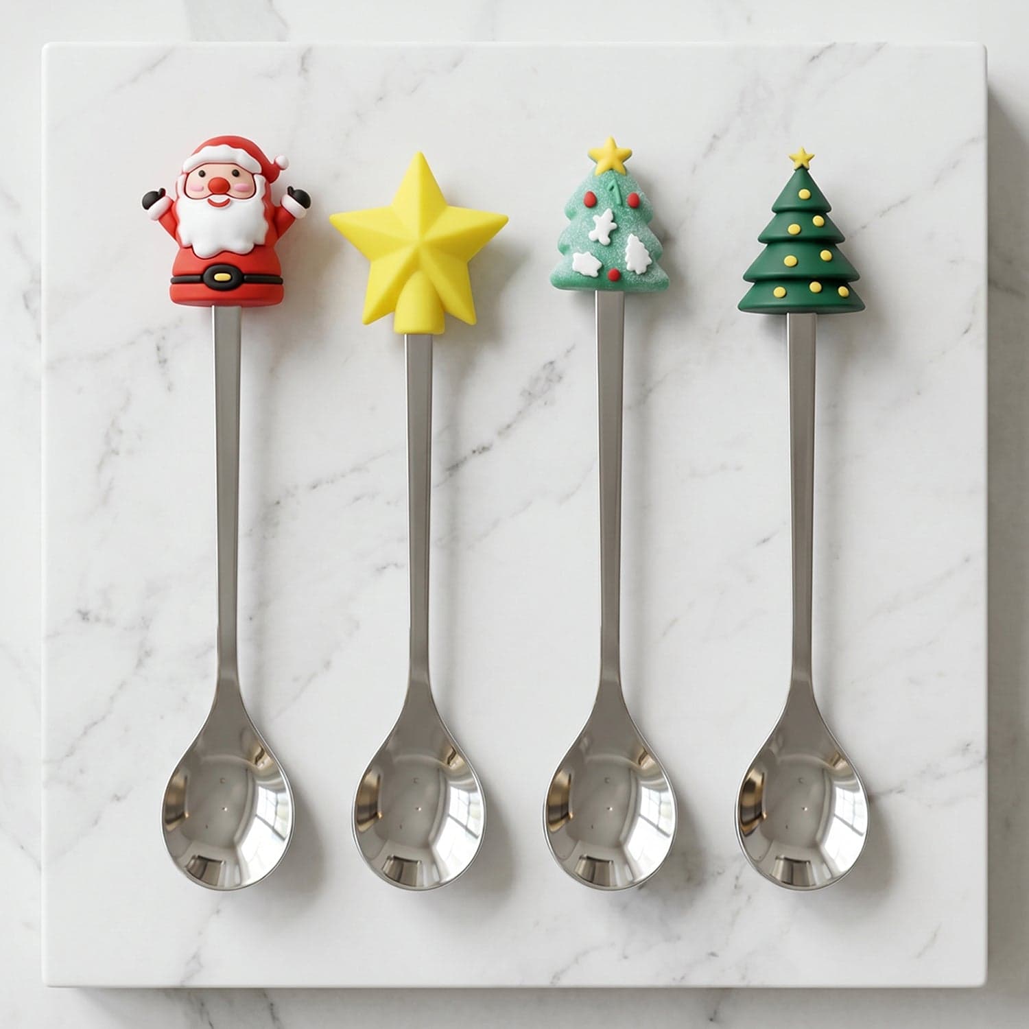 Golden Cartoon Spoon Set the Stylish & Durable Tableware for All thumbnail 8