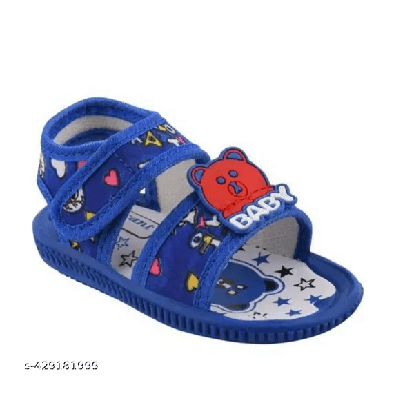 LifeO Unisex Kids Chu-Chu Shoes | Sound Musical First Walking Sandal For Baby Boys & Girls | Stylish Velcro shoes for kids Color Red & Blue Combo Pack of 2 thumbnail 4