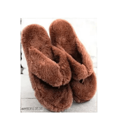 LIFEO Newly lovely Premium Faux furr slippers super soft home slippers, summer slippers for women & girls || Flip-Flops & Sliders || Daily & Casual Wear || Indoor & Outdoor ||