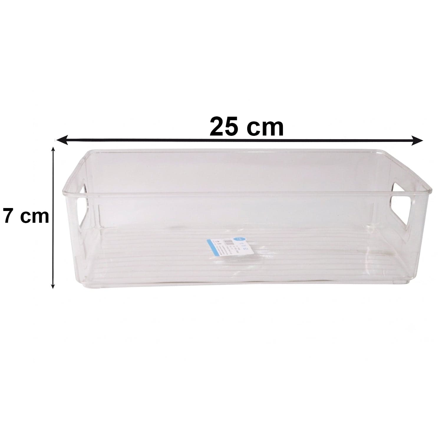 Plastic Storage Box Organizer with Handles the Clear & Space-saving thumbnail 6