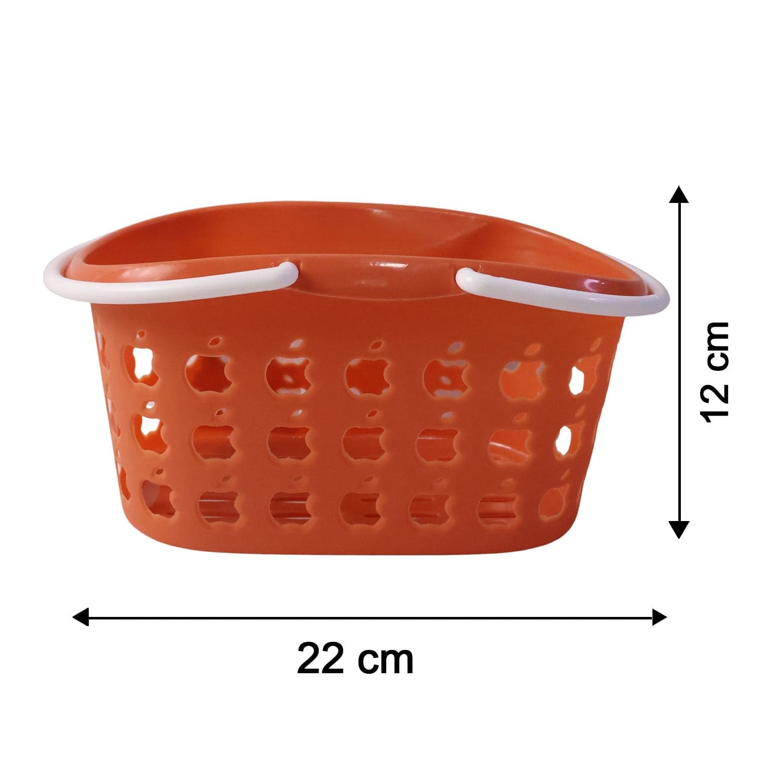 Plastic Storage Basket with Handle the Durable & Lightweight for Home & Shopping thumbnail 6