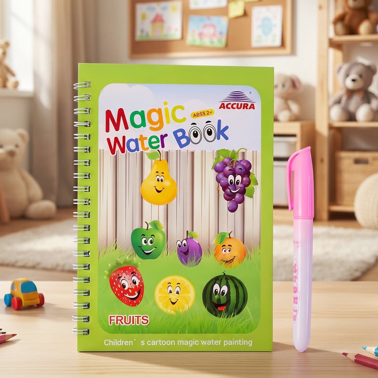 Kids Reusable Water Painting Book Set the Mess-Free Creative Fun thumbnail 3