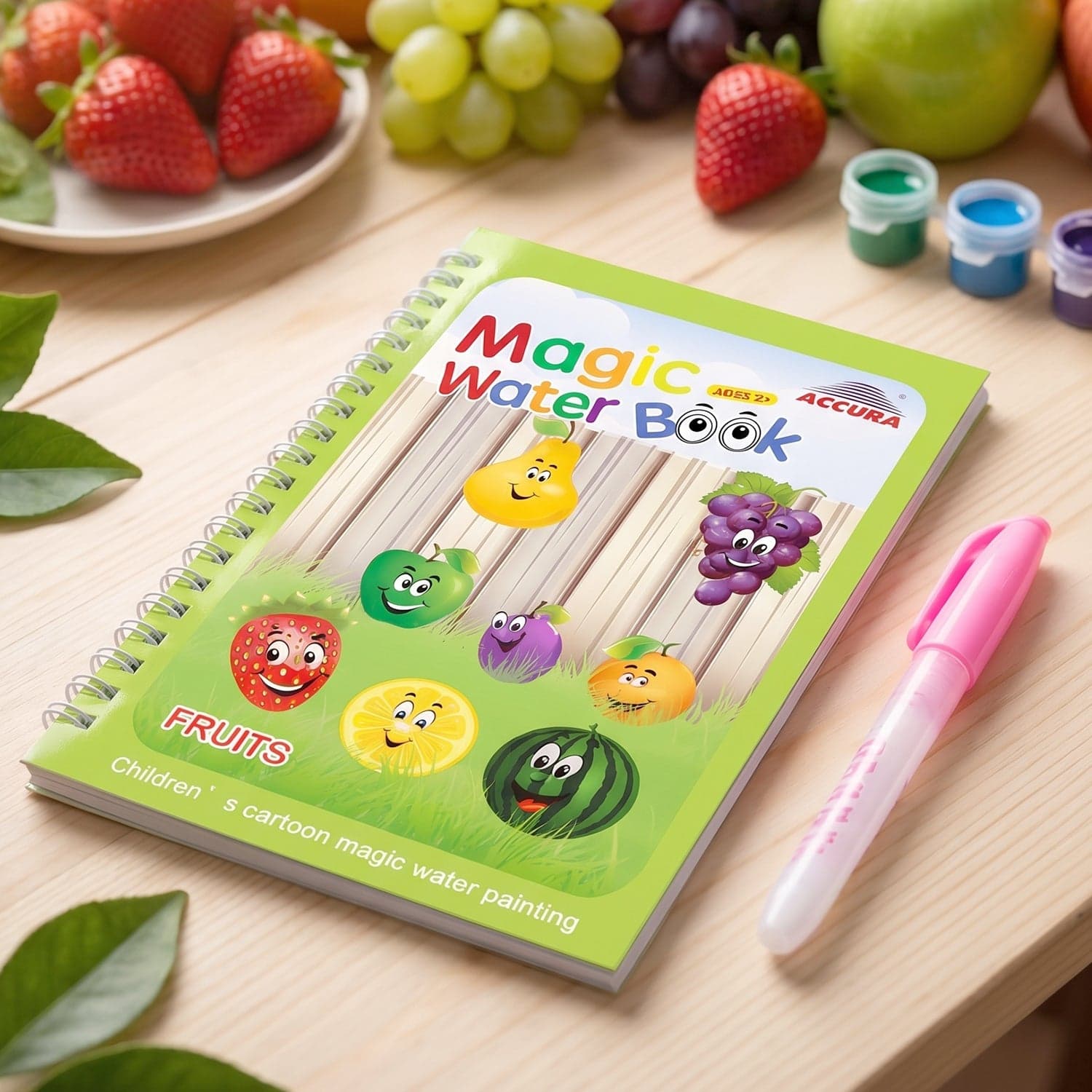 Kids Reusable Water Painting Book Set the Mess-Free Creative Fun thumbnail 7