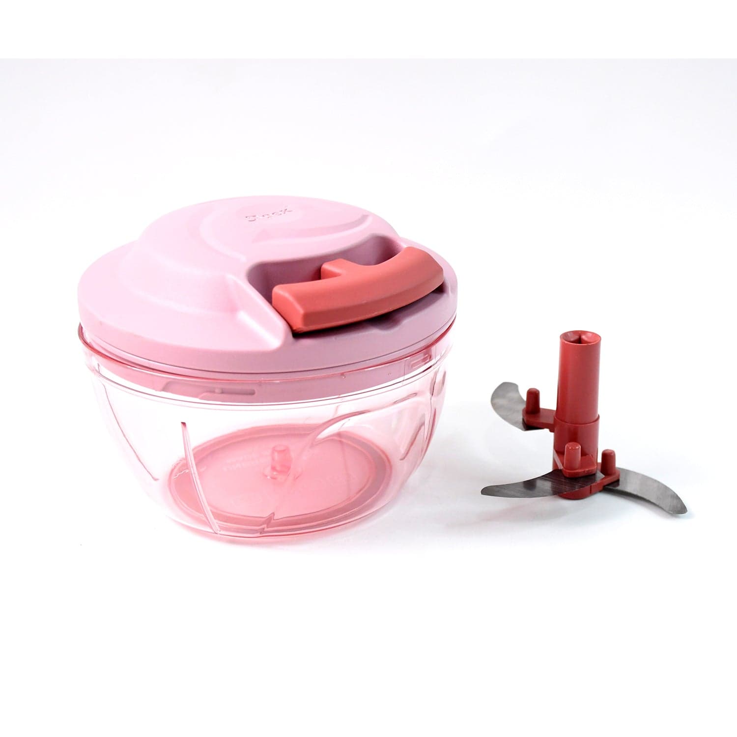 Apex Power-X Triple Stainless Steel Blades and Hand-Pull Vegetable Chopper (500Ml) thumbnail 5