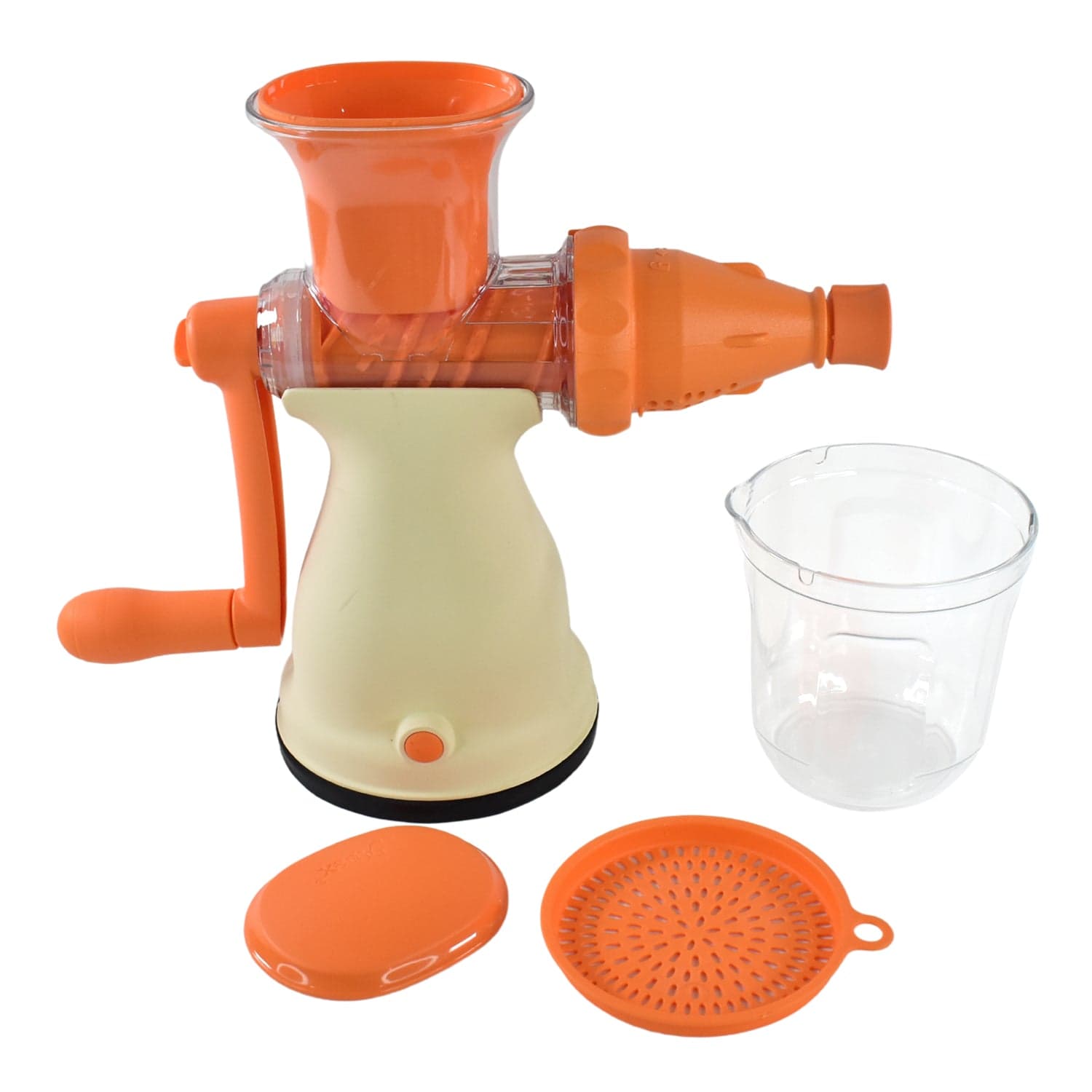 Apex Manual Carrot and Fruit Juicer of Heavy-Duty (1 Pc With Glass) thumbnail 5