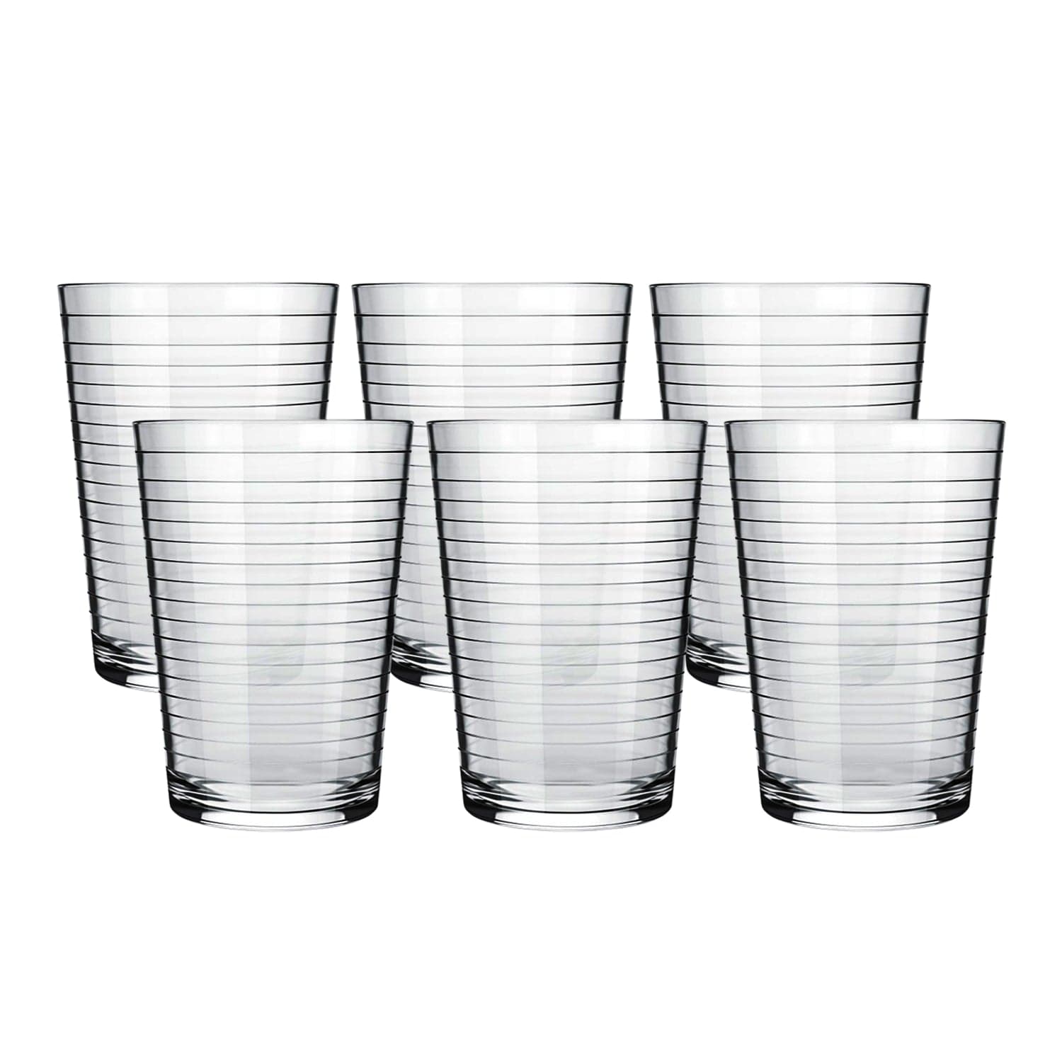Apex Pyramid Ringo Plastic Glass of 300ml Approx | Durable, Crystal-Clear Tumbler thumbnail 5