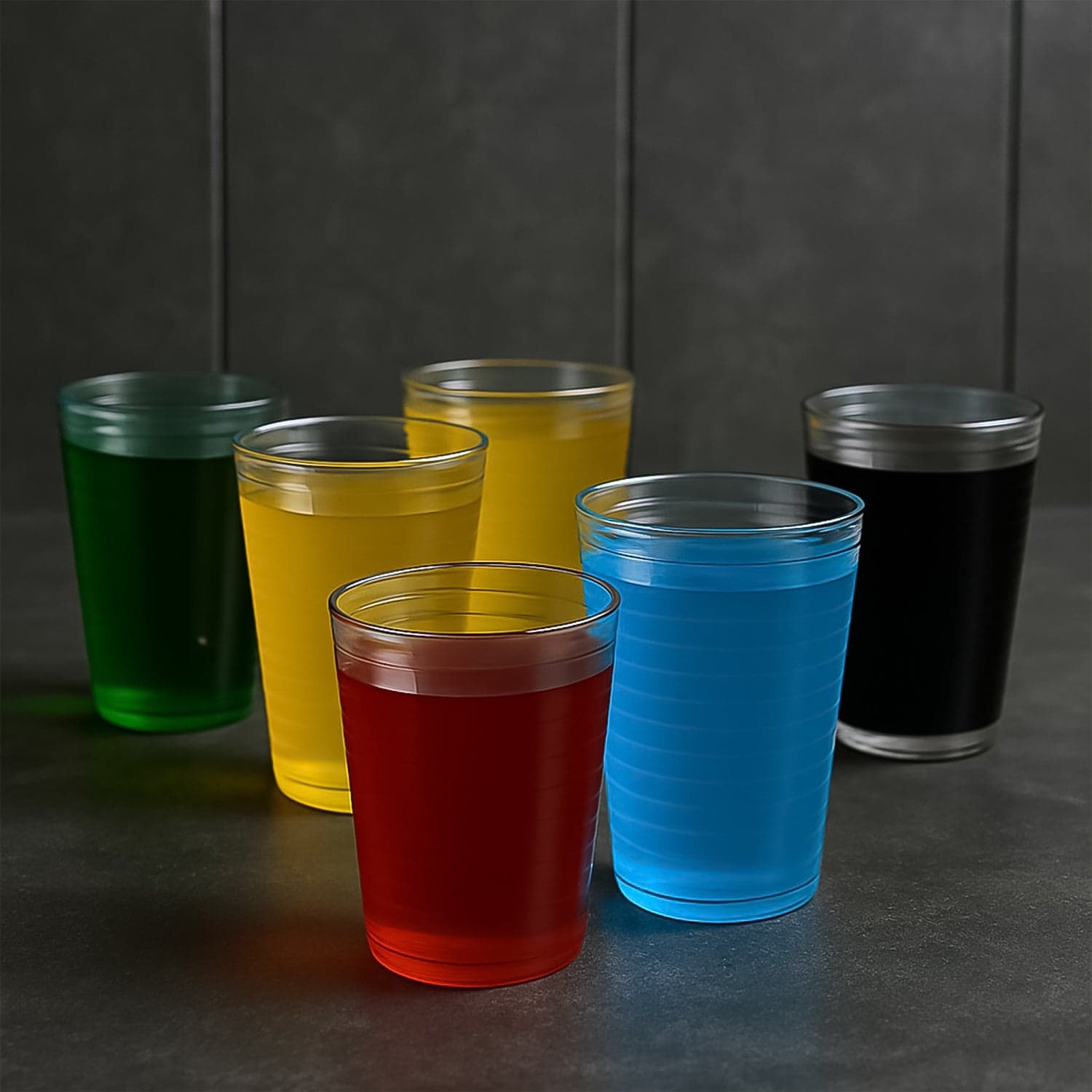 Apex Pyramid Ringo Plastic Glass of 300ml Approx | Durable, Crystal-Clear Tumbler thumbnail 7