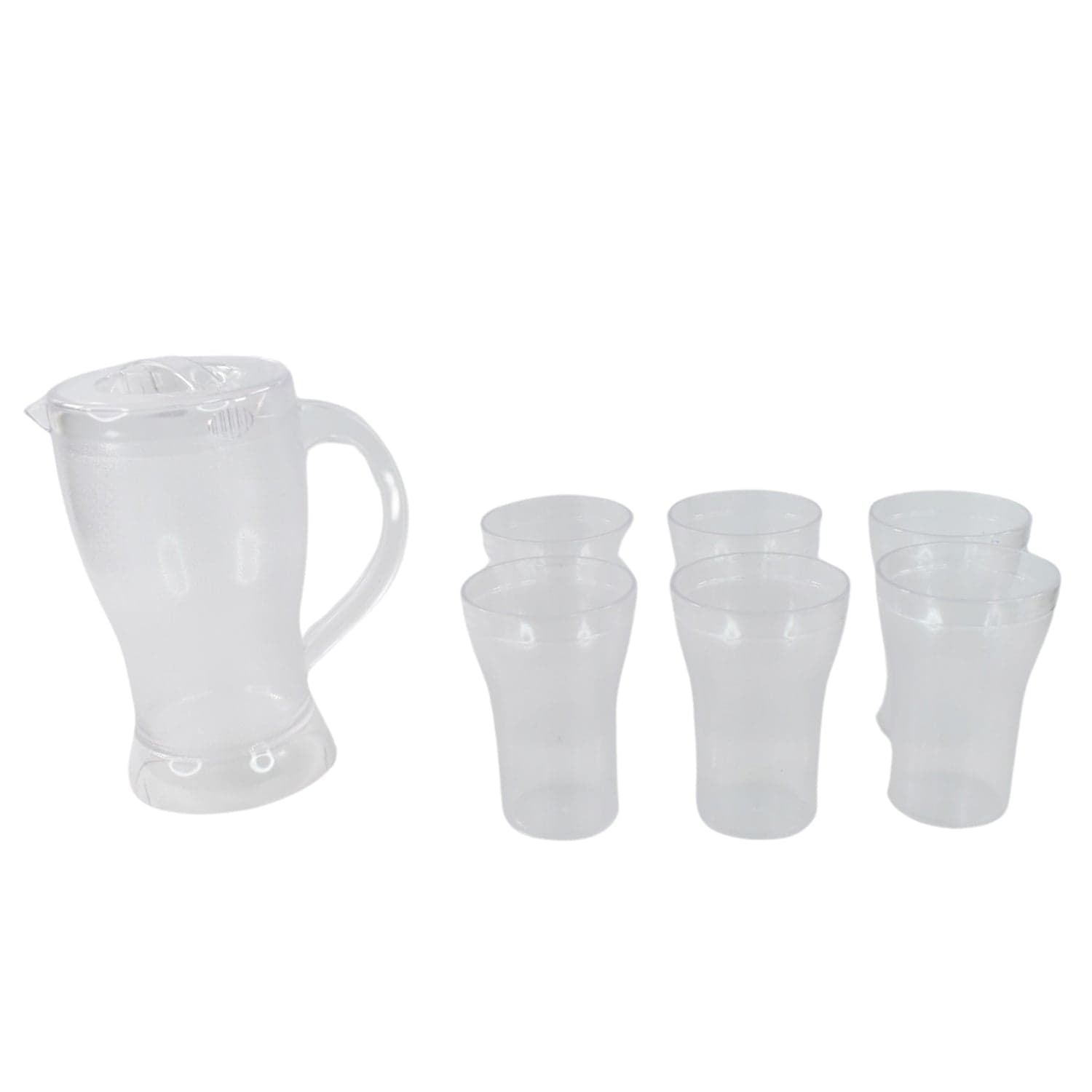 Apex Unbreakable Lemon Jug Set with 6 Glasses of 1200ML Jug + 300ML Glasses Approx thumbnail 5