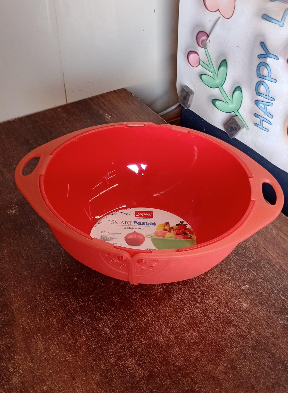 Apex Smart Basket 3in1 Multiuse Fruit And Vegetable Bowl (1 Pc / Mix Color) thumbnail 7