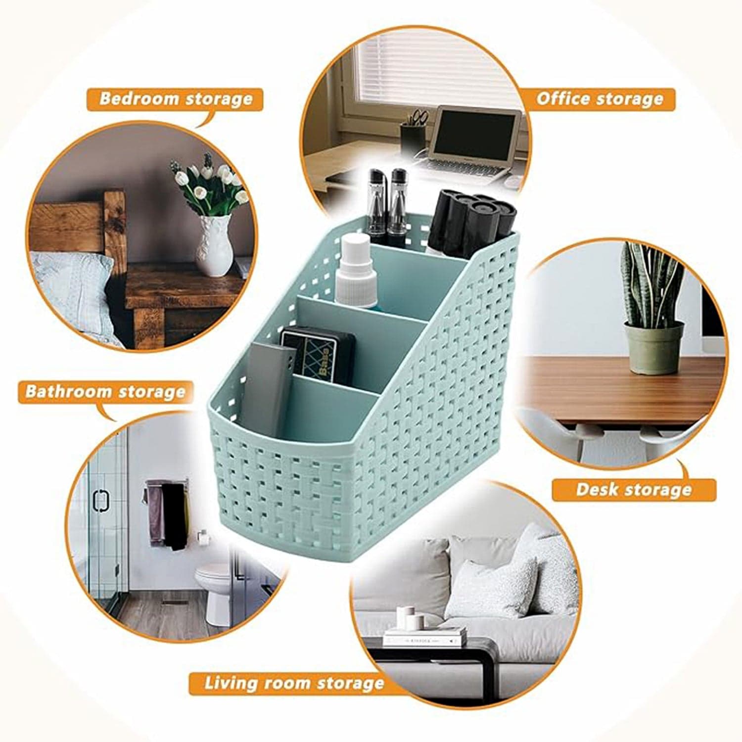 Apex Multi-Purpose Storage Basket Organizer thumbnail 4