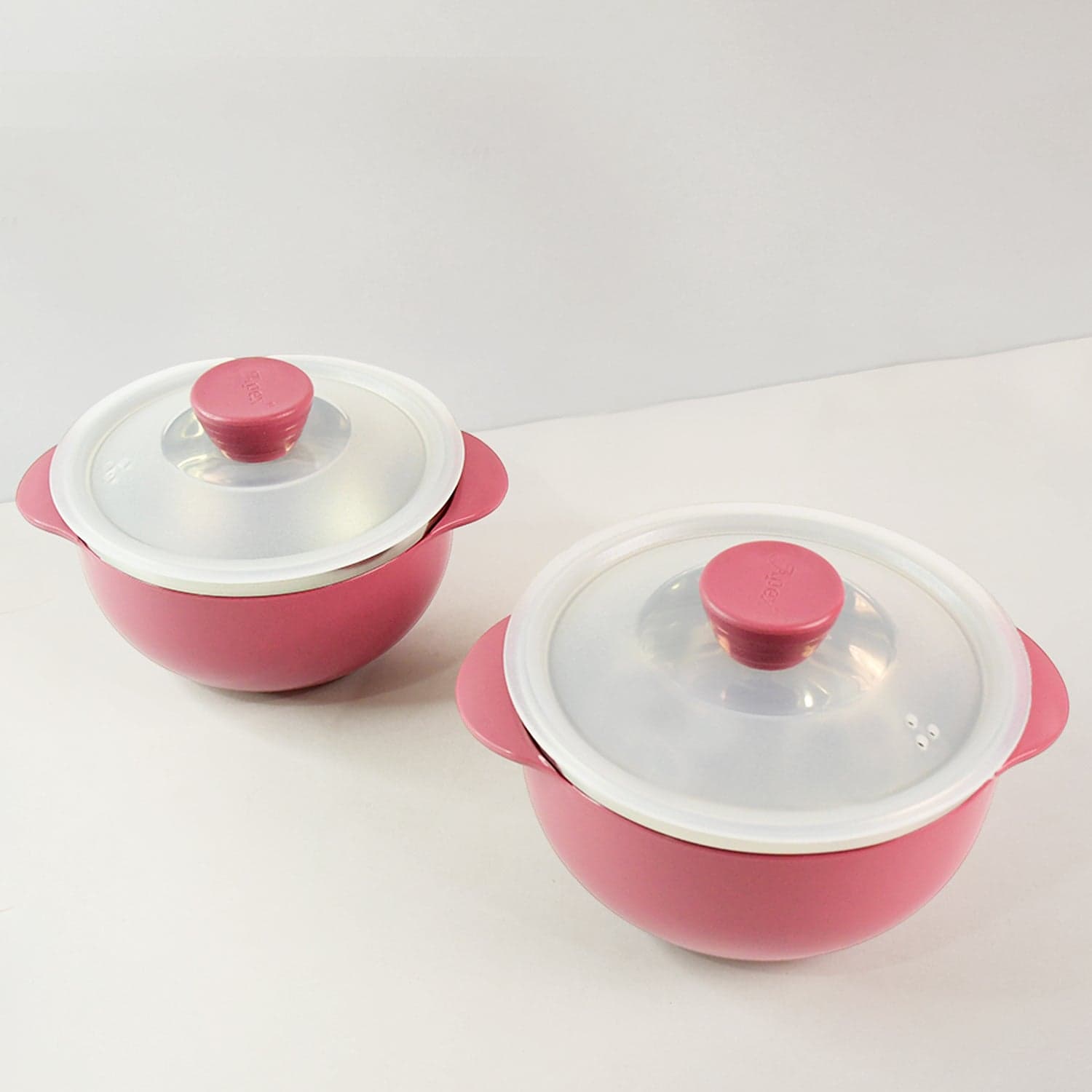 Apex Premium Plastic Serving Bowl Set With Lids 2 Pc thumbnail 3