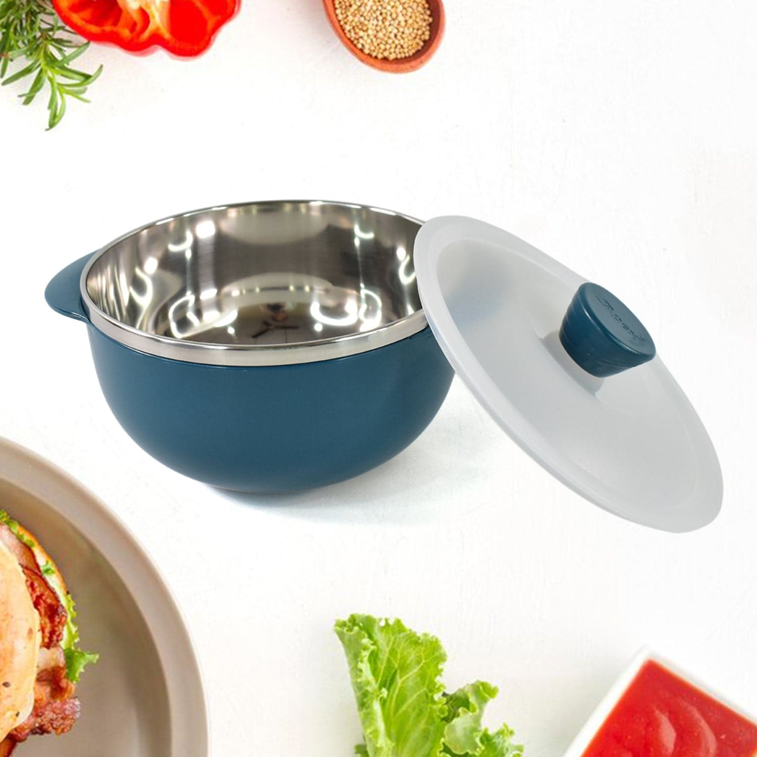 Apex Microwave-Safe Serving Bowl 3 Pcs Set (700ml, 1000ml, 1400ml) thumbnail 3