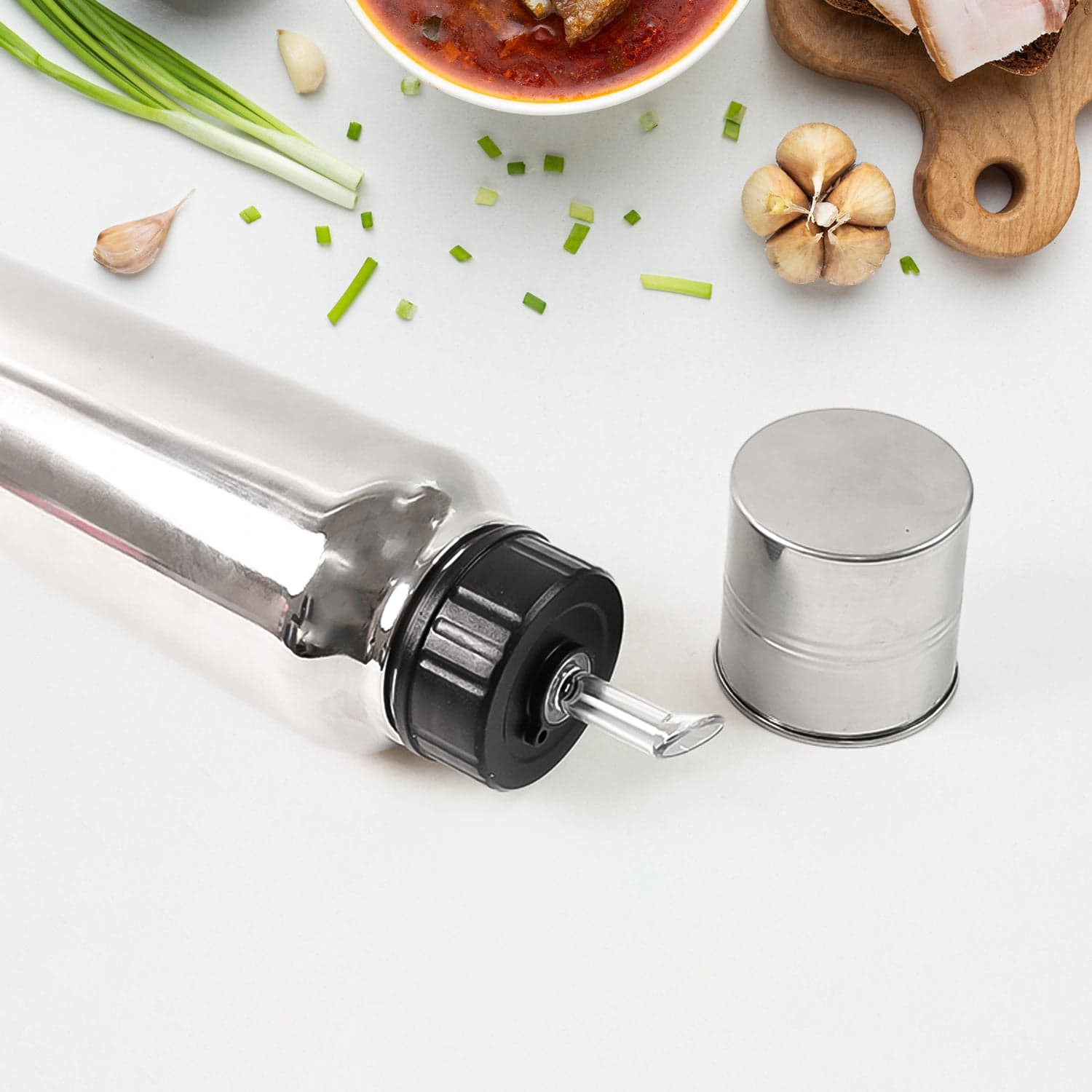 Apex Pro Stainless Steel Oil Pourer of 750ml (1 Pc) thumbnail 3