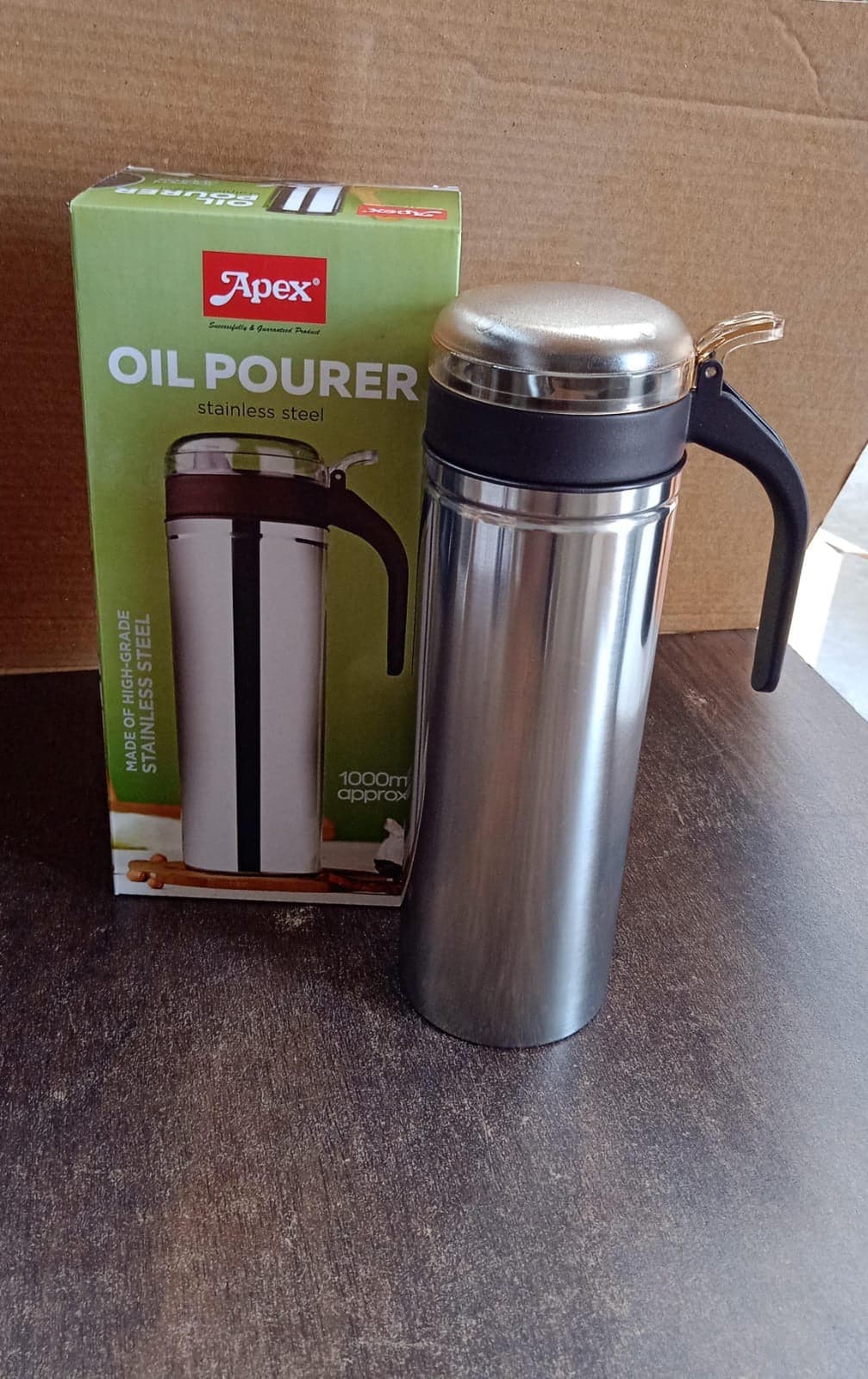 Apex 1000Ml Approx Stainless Steel Oil Pourer 1 Pc thumbnail 7