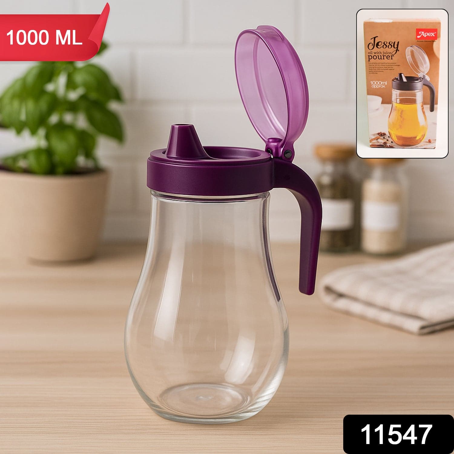 Apex Jessy Oil With Juice Pourer 1000Ml Jesy thumbnail 1