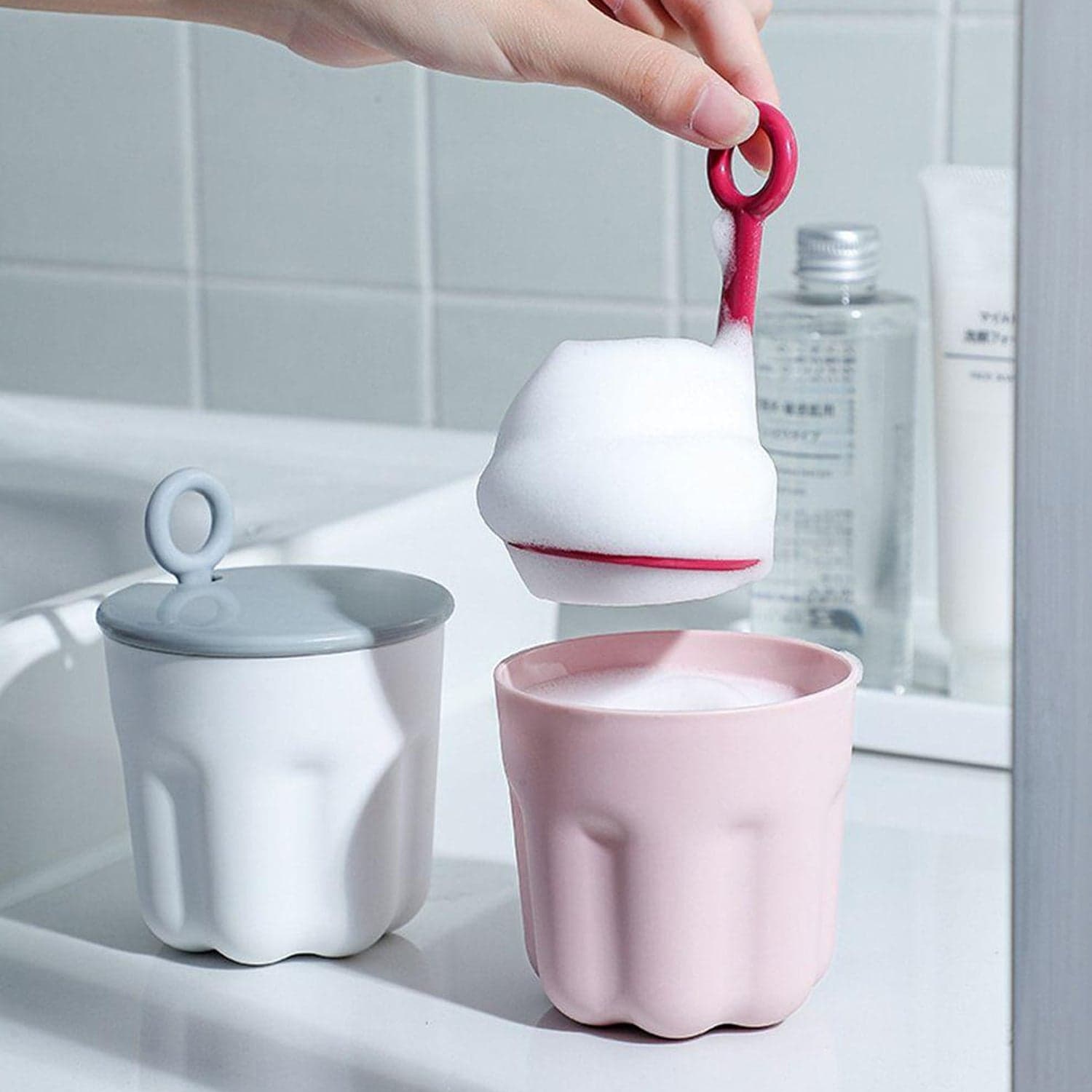 Winter Facial Cleanser Foaming Shaker Washing Artifact Bubble Foaming Foaming Winter Summer Warm Fluffy thumbnail 4