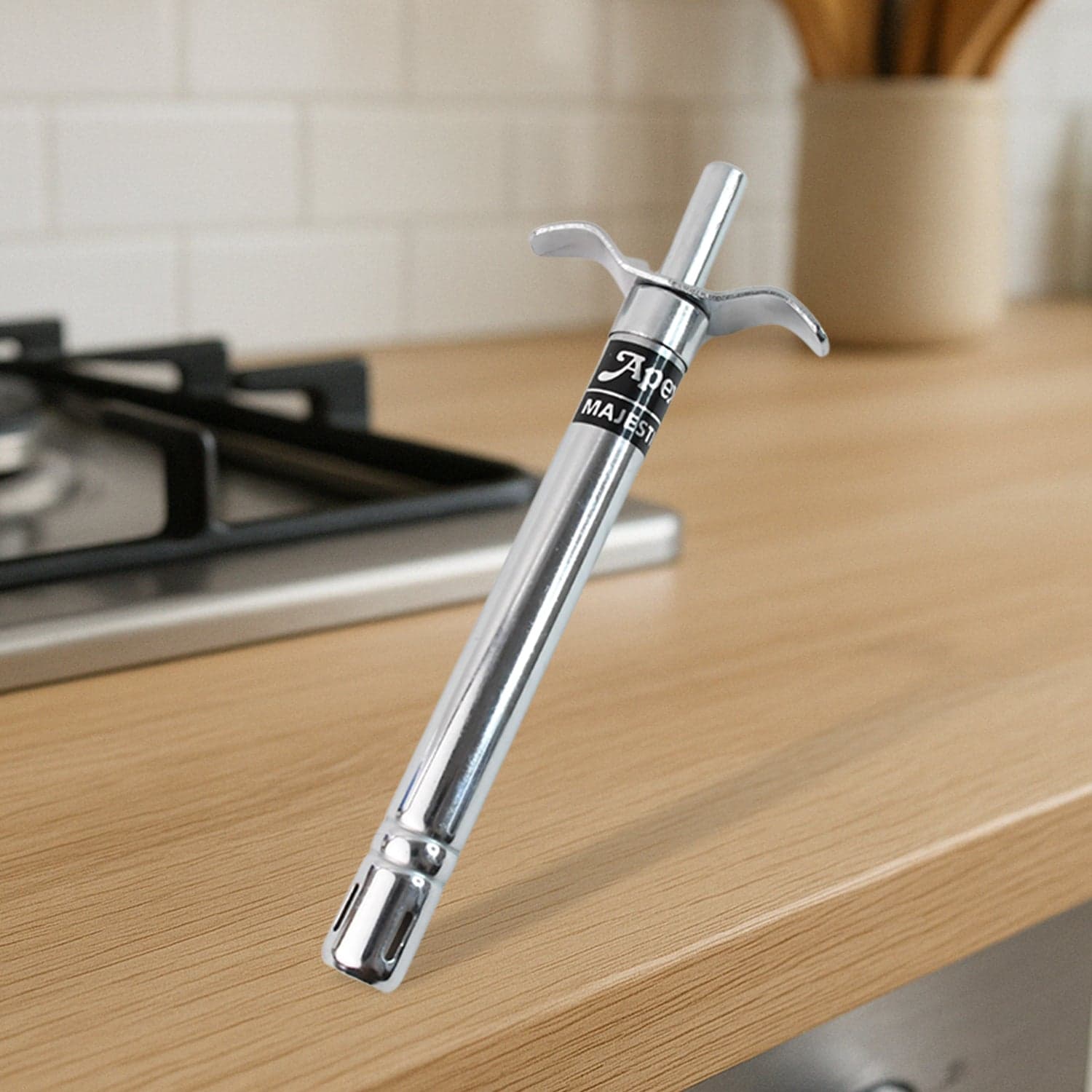 Apex Majestic Stainless Steel Gas Lighter thumbnail 5