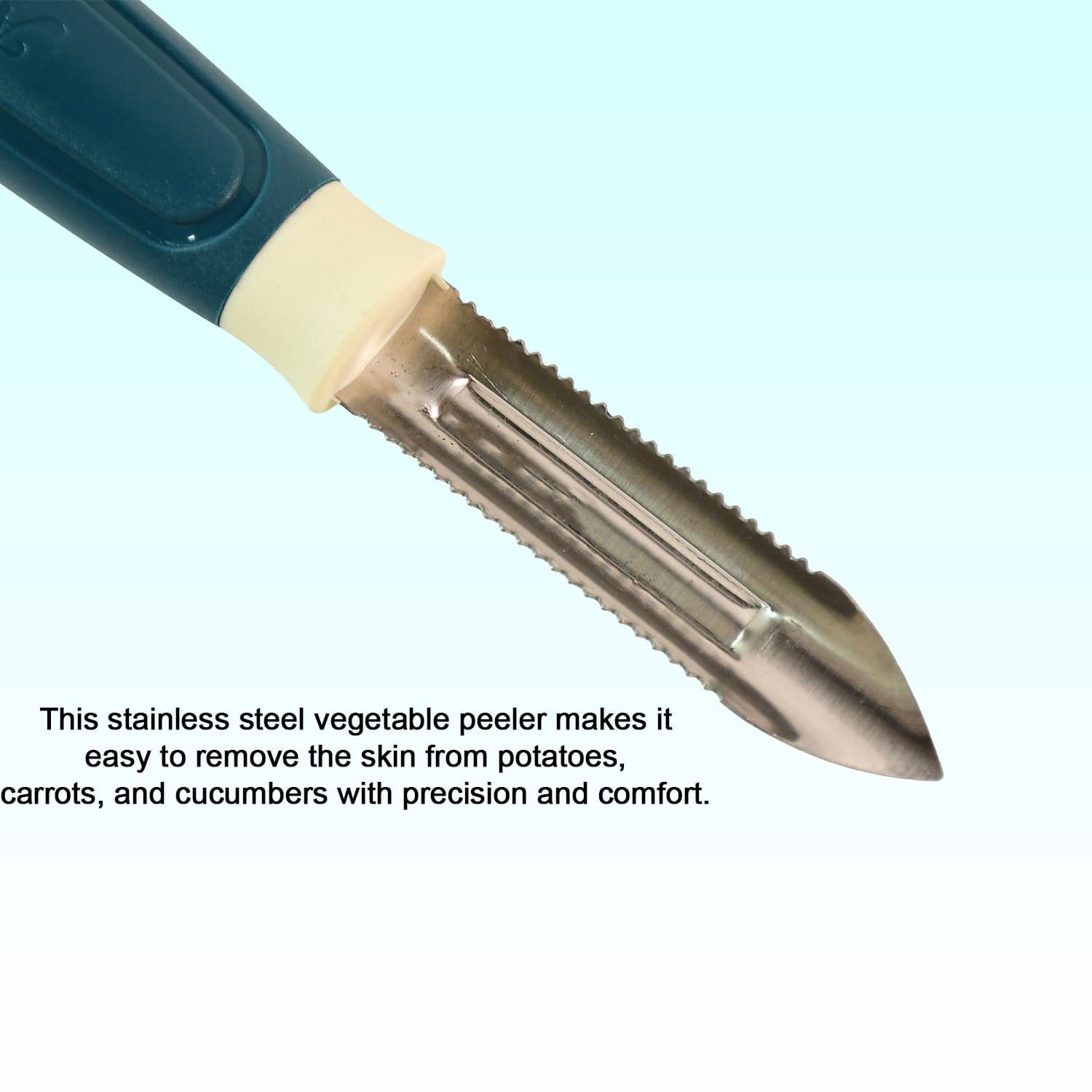 Apex Stainless Steel Blade Potato Peeler 1 Pc thumbnail 4