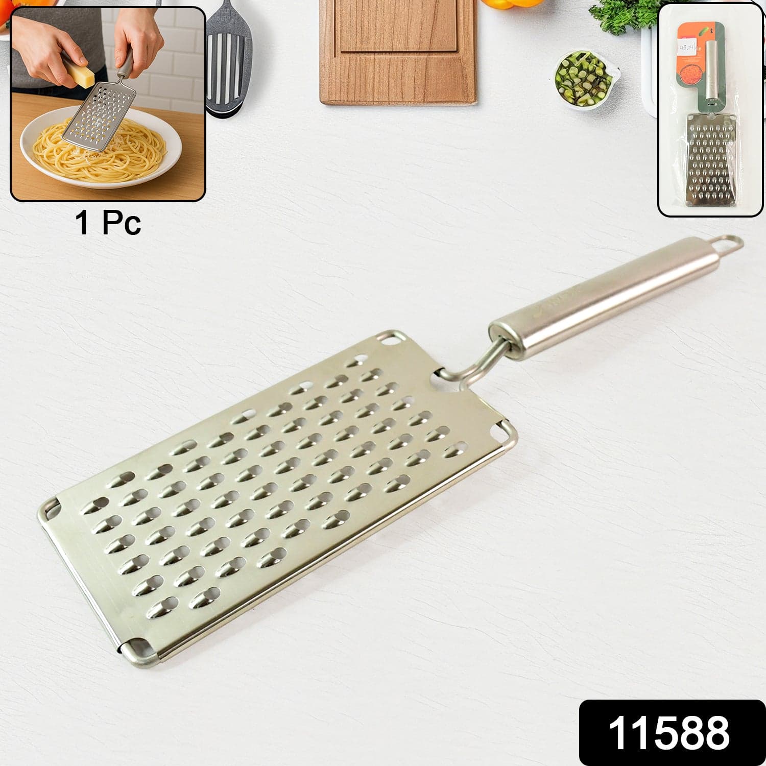 Apex Premium Stainless Steel Vegetable Grater 1 Pc thumbnail 1