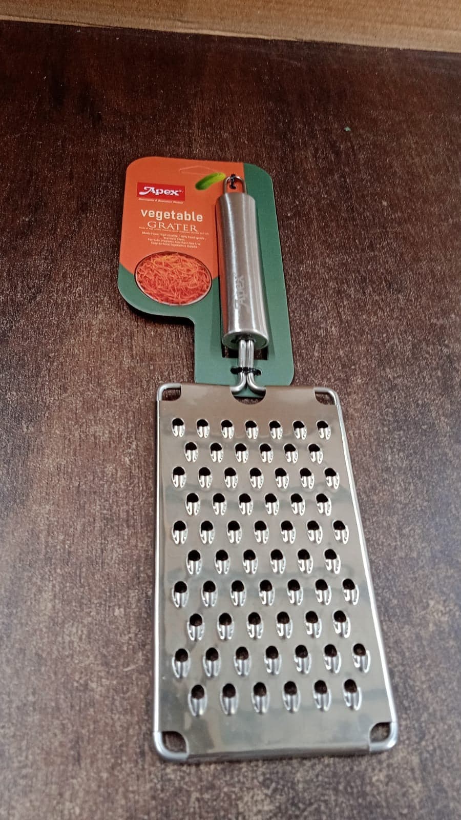 Apex Premium Stainless Steel Vegetable Grater 1 Pc thumbnail 6