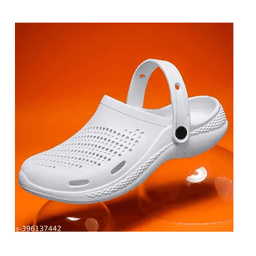 LifeO Men Lightweight Fashionable Super Soft Outdoor Clog Grey