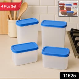 Apex Glory Plastic Storage Container Box Set 4 Pc