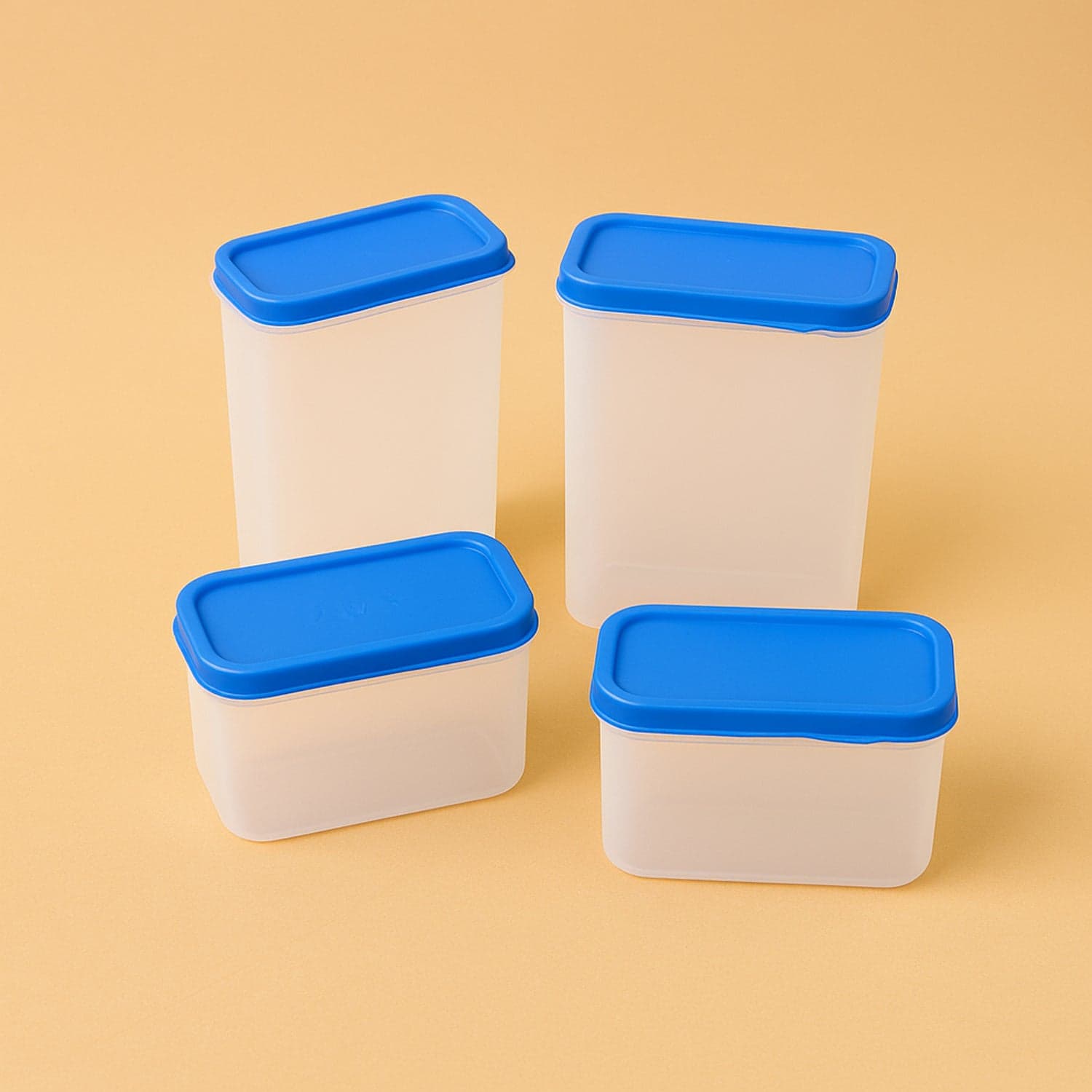 Apex Glory Plastic Storage Container Box Set 4 Pc thumbnail 2