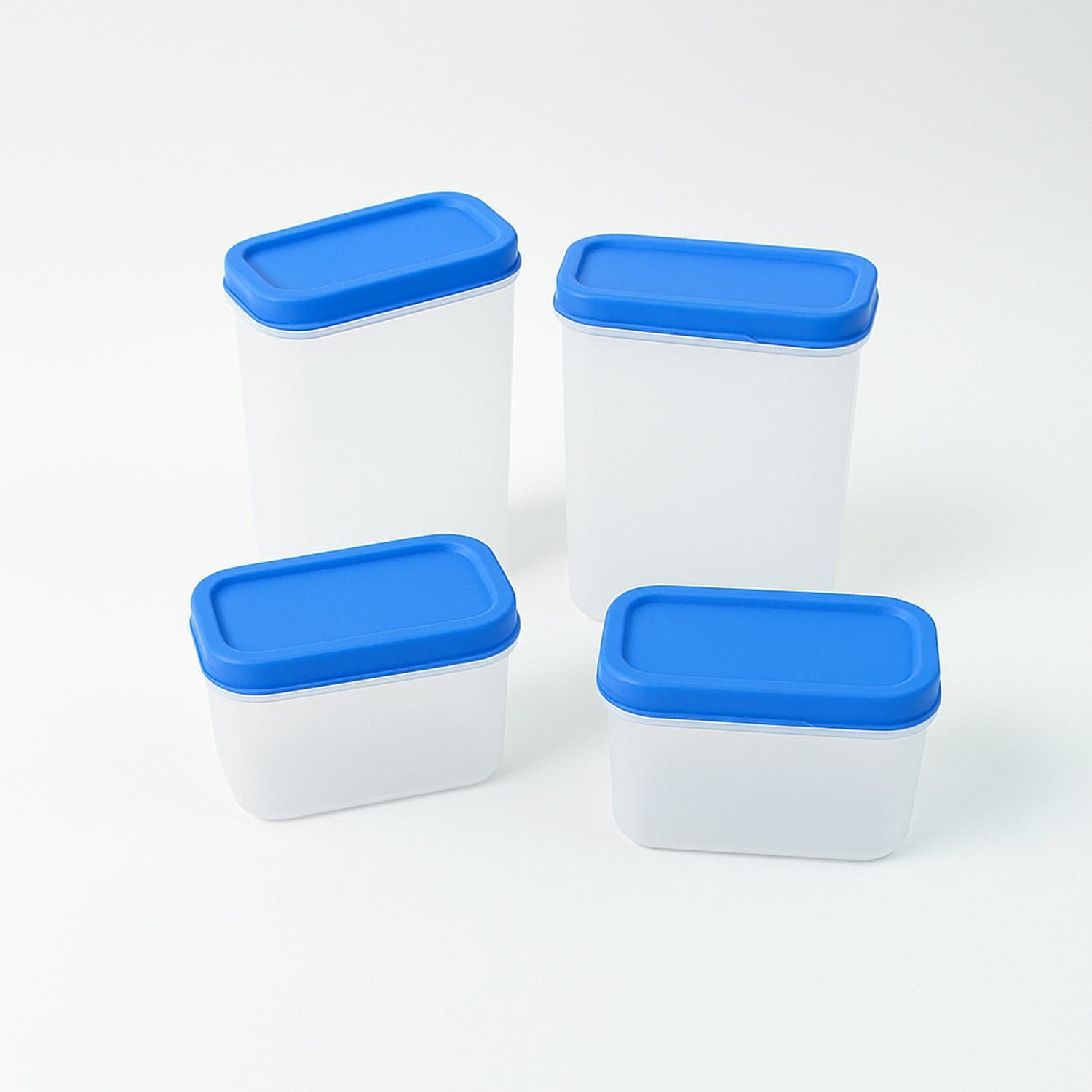 Apex Glory Plastic Storage Container Box Set 4 Pc thumbnail 5