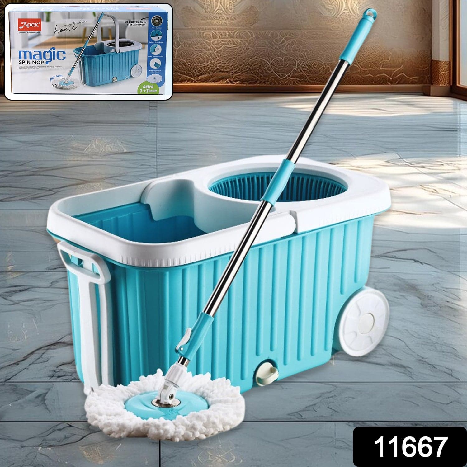 Apex Steel Jali Magic Mop Magi thumbnail 1