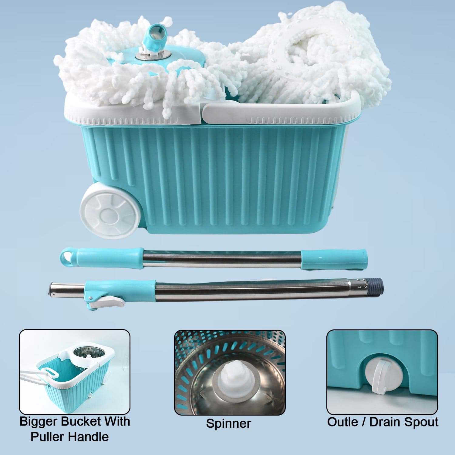 Apex Steel Jali Magic Mop Magi thumbnail 3