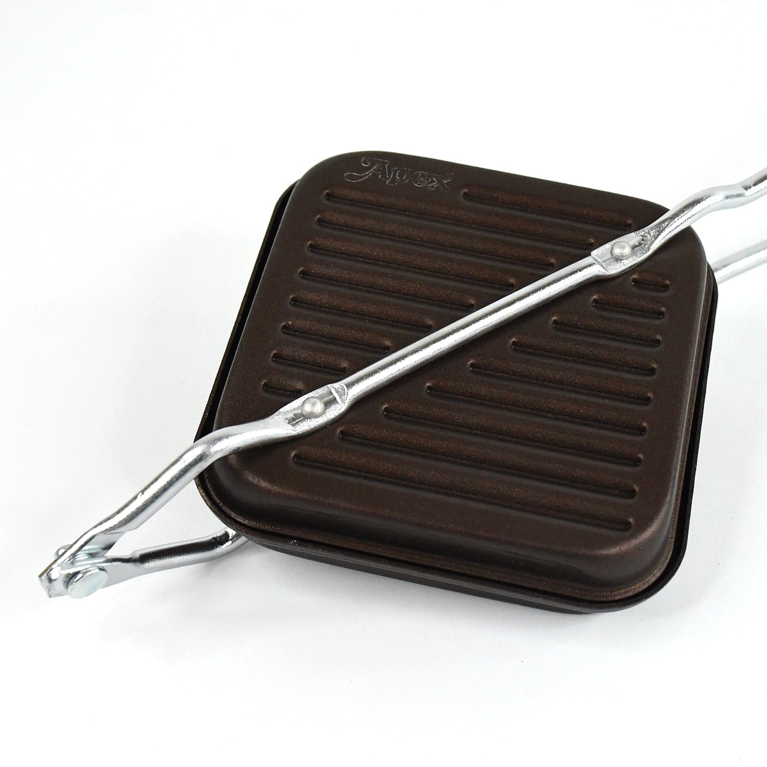Apex Heavy Gauge Aluminium Grill Sandwich Toaster thumbnail 6