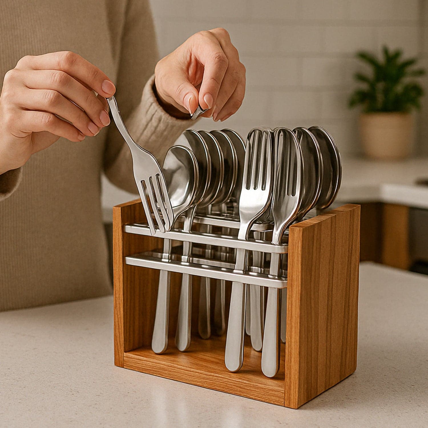 Apex Premium Stainless Steel Cutlery Set 24 Pc 2 thumbnail 5