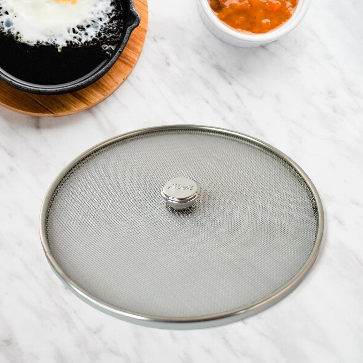 Apex Stainless Steel Mesh Net Cover For Cooking 1 Pc thumbnail 2