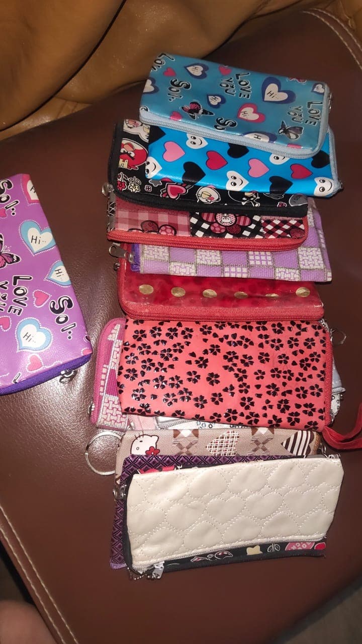 Reusable Multipurpose Washable Women's Pouch with Zip (Mix Design / Mix Size) thumbnail 8
