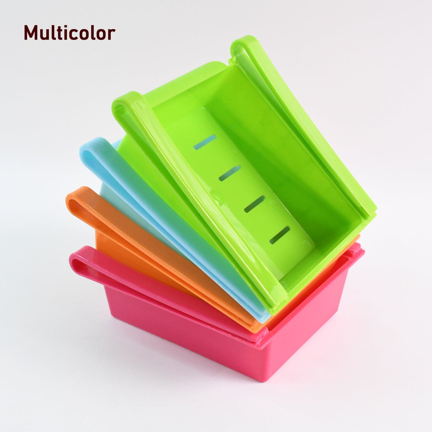 Adjustable Refrigerator Storage Organizer Drawers 4 Pc thumbnail 5