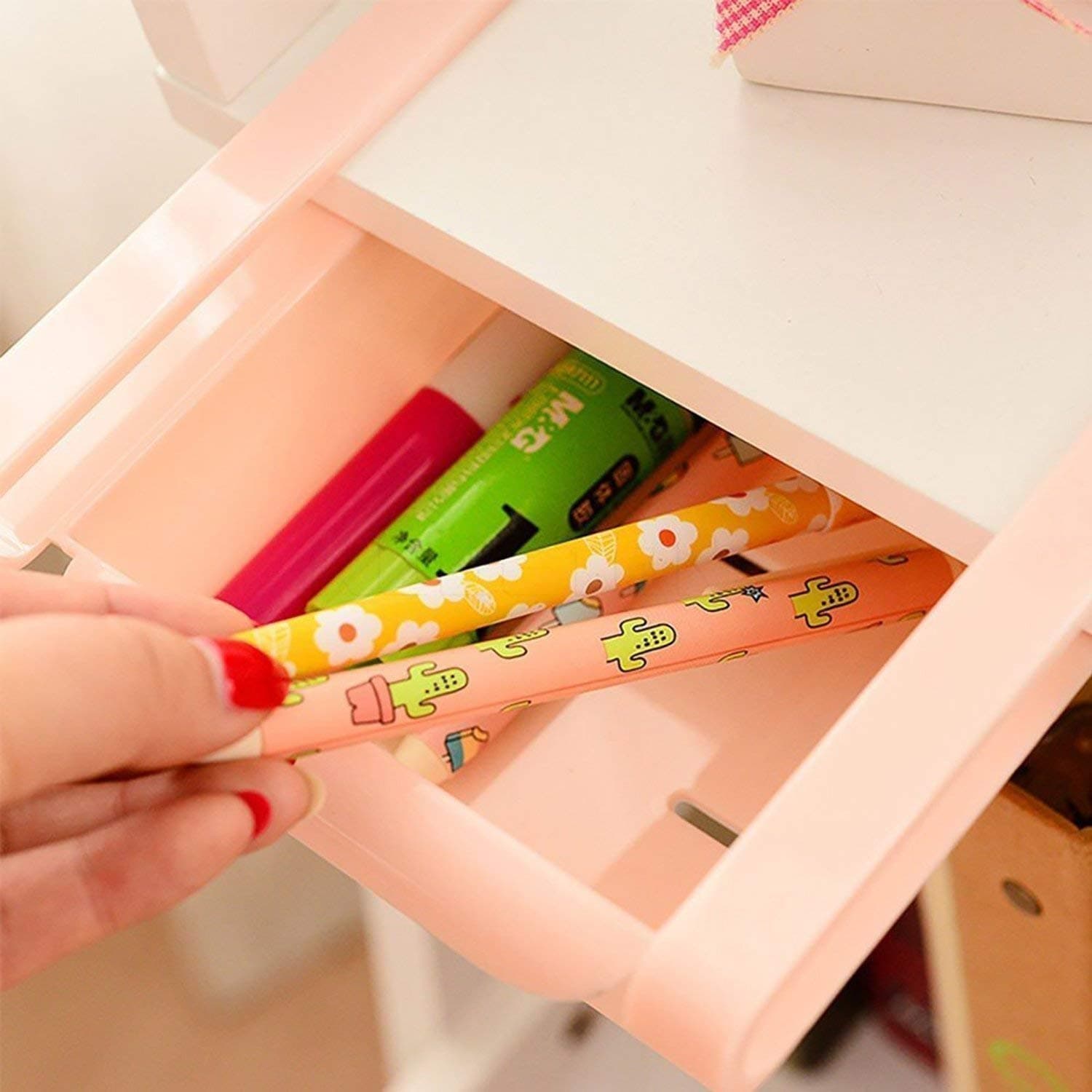 Adjustable Refrigerator Storage Organizer Drawers 4 Pc thumbnail 7