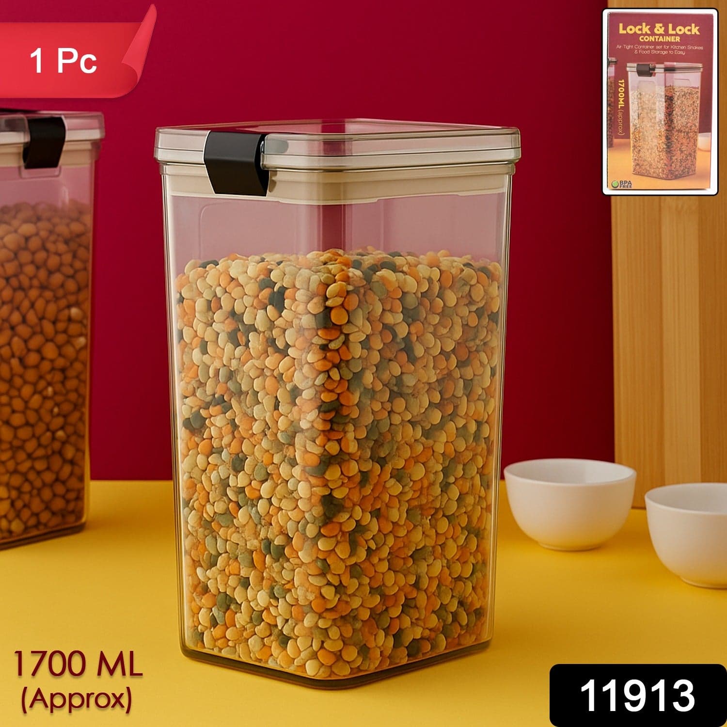 Pla Lock N Lock Container 1700Ml thumbnail 1