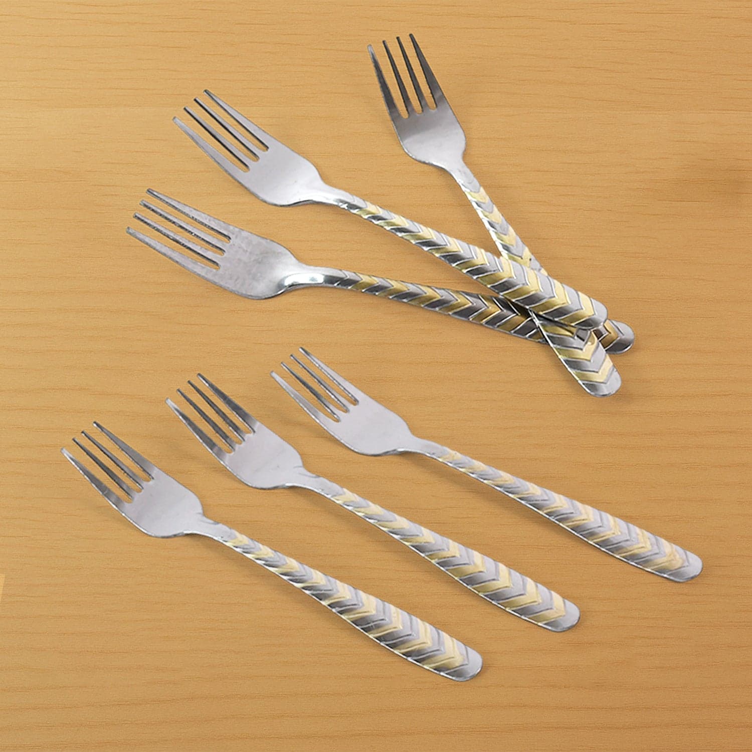 Elegant Stainless Steel Fork 1 Set thumbnail 5