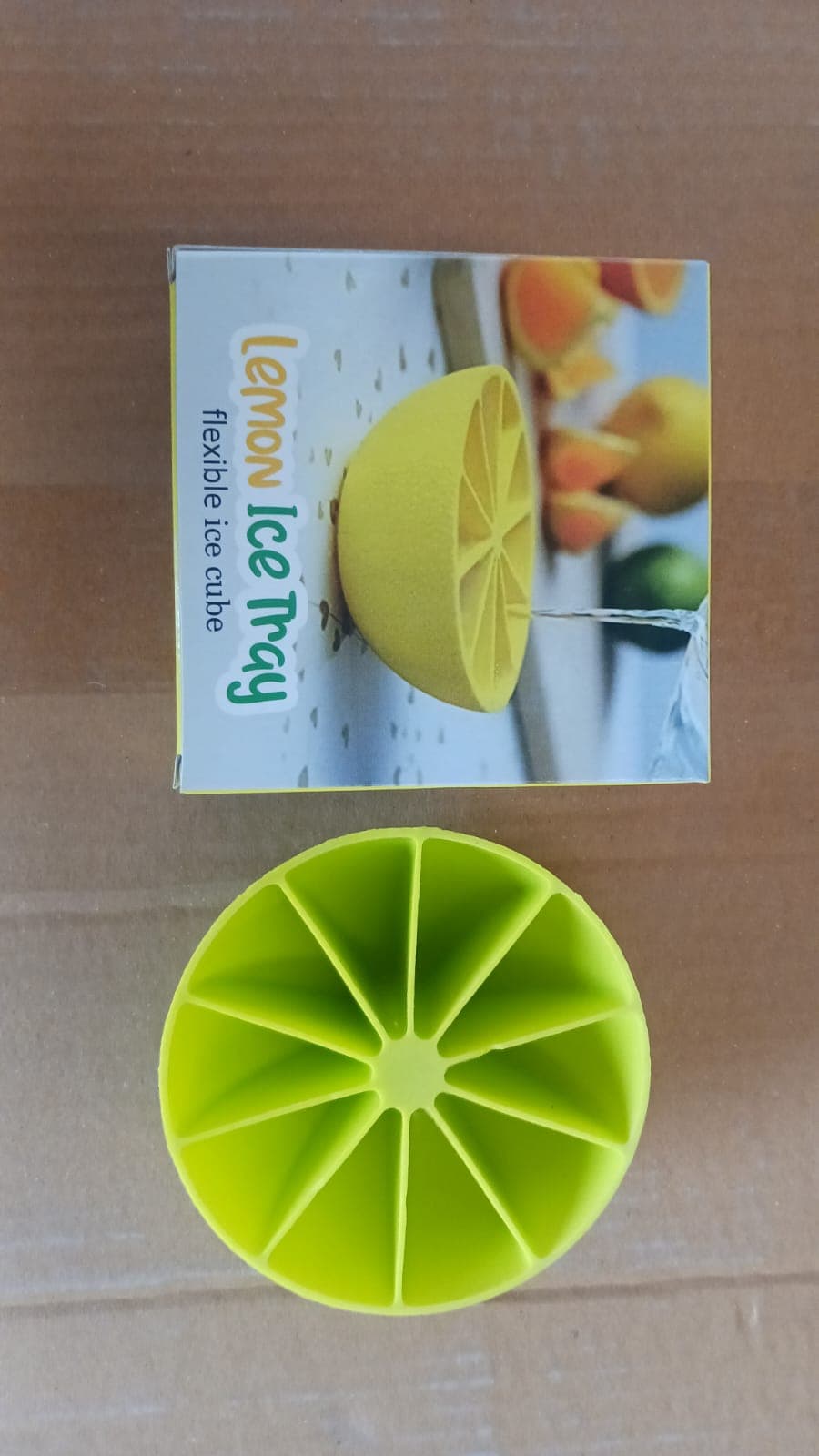 11927 Silicone Lemon Shape Ice Cube Tray thumbnail 7