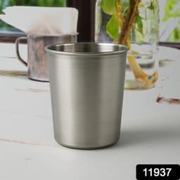 Small Stainless Steel Drinking Glass 1 Pc