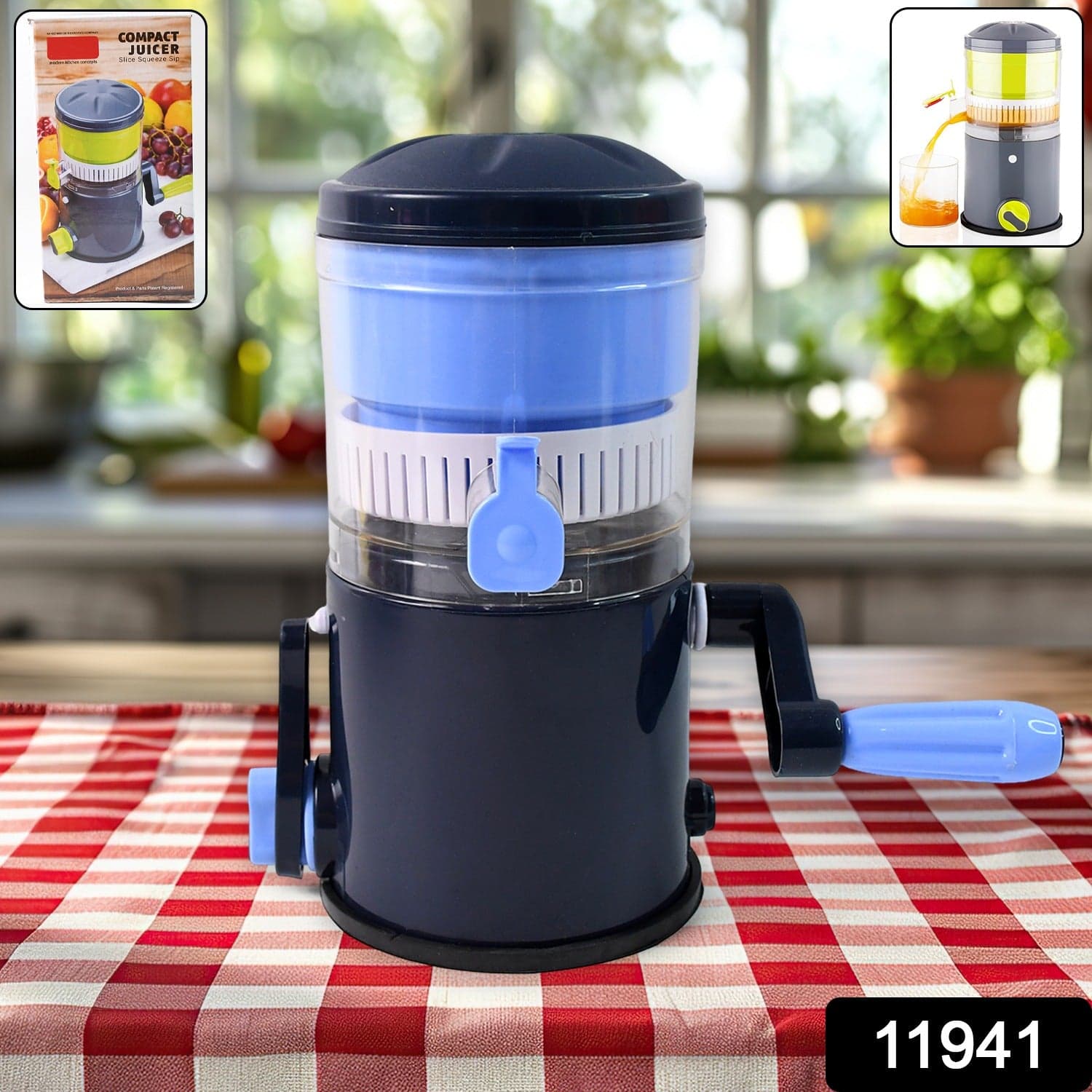 Hand Operated Compact Manual Juicer thumbnail 1